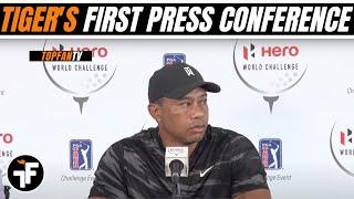 Tiger Woods' First Press Conference Since Car Crash | Hero World Challenge