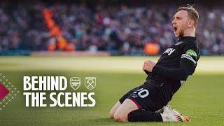 Bowen's Winner in North London ️ | Arsenal 0-1 West Ham | Behind The Scenes 