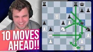 Magnus Carlsen vs IM Zhansaya Abdumalik (Blitz)