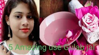 Gulab Jal Ke 5 Amazing use helffull video / Mousumi Ripan