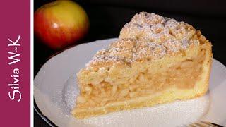 Apfelkuchen mit vielen, vielen Streusel / Silvias Apfelkuchen