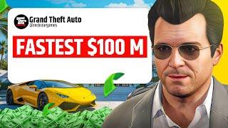 How To Get $100M in the Fastest Way Possible In GTA Online