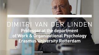 Flow: being in the zone | Dimitri van der Linden. Prof. at the department of Psychology [INTERVIEW]