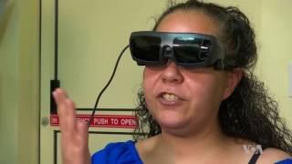 E-vision Glasses Enhance Vision for the Legally Blind