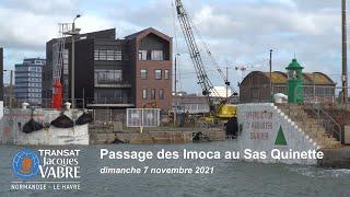 Transat Jacques Vabre 2021 - Passage des Imoca au SAS Quinette [F4]