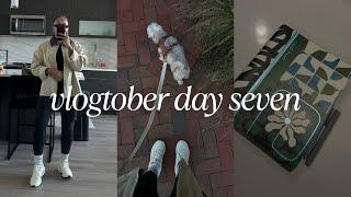 vlogtober day seven | spend the day with me + planning, dog walk, & more | Faceovermatter