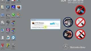 How to set and work with MB SD C4 Doip DTS Monaco?