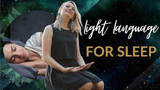 Light Language for Sleep | Lemurian Light Language You Tube Transmission by Riya Loveguard.