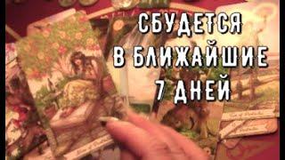  Сбудется в течении нескольких дней  Прогноз на неделю что вас ждет Таро знаки судьбы #tarot