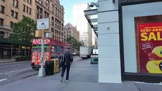 Jun 20 '25 - NYC Live Walk to Work: Southbound in Manhattan, Bridges, Chinatown