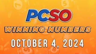 P228M Jackpot Ultra Lotto 6/58, 2D, 3D, 4D, and Mega 6/45 | October 4, 2024