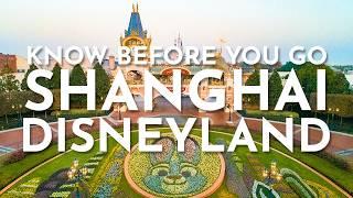 10 Things to Know BEFORE You Visit Shanghai Disneyland