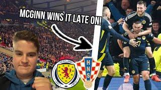 ABSOLUTE SCENES AS SCOTLAND DEFEAT CROATIA!  