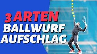 Ballwurf Tennis Aufschlag Lernen | MeinTennisGame.de