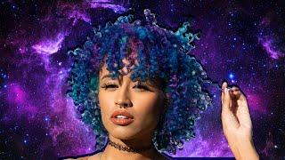 GALAXY HAIR DYE TUTORIAL