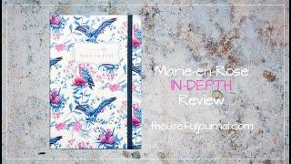 Marie en Rose by Torryn Marie dot grid notebook bullet journal review