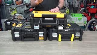 #627 - DeWalt TSTAK i Stanley PRO-STACK - kilka słów o podstawowych produktach systemów