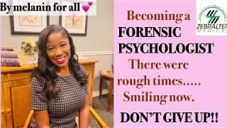 Becoming a Forensic Psychologist.@ZebralterMedical