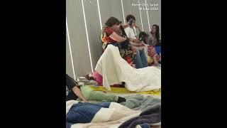 Fearful of Iranian missiles, hundreds sleep in underground train stations near Tel Aviv