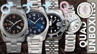  Aliexpress Sale Deals! SteelDive SD1953, Boderry Voyager Titanium Pagani Design & I&W womans watch