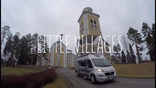 Cold road trip to Northern Karelia with a van