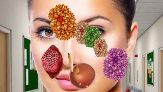 ASMR face treatment animation video #asmranimation #2danimation #asmrtapping #aamrtreatment #treat