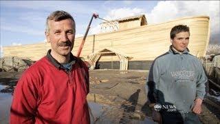 Biblical Noah's Ark Replica Sails in the Netherlands