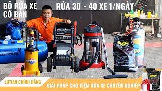 Trọn Bộ  Rửa Xe  ôtô Chuyên Nghiệp-Cơ Bản | Điện 1 pha (Kocu Vietnam)