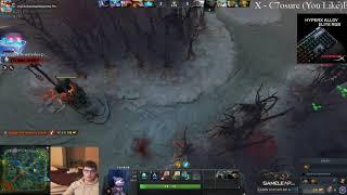 Stop using the COURIEER! | BSJ Twitch Daily Dota2 Clips