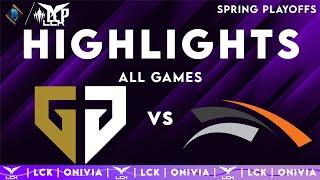 GEN vs HLE ALL GAMES Highlights | LCK Spring Semifinals 2025 | Gen.G vs Hanwha Life