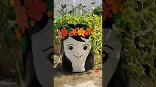 DIY Cute Planter from Waste Plastic Container #diy #planters #uniqueplanter