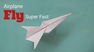 How to Make a Paper Airplane Fly Very Far - Origami Plane