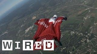 Fraser Corsan Attempts to Break Four Wingsuit World Records | WIRED UK