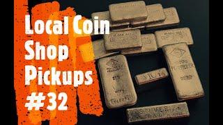 Local Coin Shop Pickups #32 Vintage Silver Bars and More Engelhard