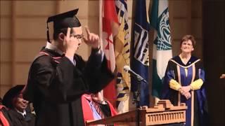 UBC Engineering Convocation Valedictorian Speech 2014 (We are the GIFTS of UBC)