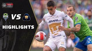 SCCL22 Final: Seattle Sounders v Pumas | Highlights