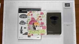 Stampin’ Up! Terrific Toadstools Thank You Card Tutorial #diy #papercrafting #cardmaking #thankyou