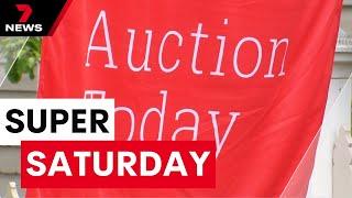 Victorians are rushing to offload their homes, sparking an auction super Saturday | 7NEWS