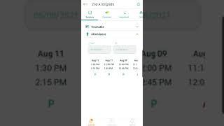 eduTinker| Student App | How to check subject-wise attendance