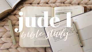 God's call to you amidst false teaching | JUDE 1 BIBLE STUDY WITH ME (SOAP Method) | Kaci Nicole