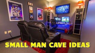 Small Man Cave Ideas that Maximize the Manliness