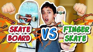 GAME OF SKATE VS FINGERBOARD  |YO VS YO  | R2ARTUR