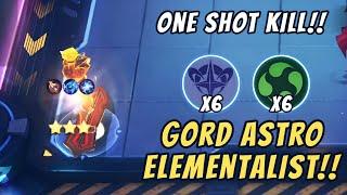 Gord Astro Elementalist One Shot Everybody Best Strategy Combe!! Magic Chess Mobile Legends.