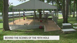 Go behind the scenes at the John Deere Classic's 19th Hole