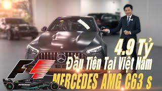 Mercedes AMG C 63s E Performance 2024 đầu tiên tại Việt Nam | Mạnh hơn Lamborghini Huracan