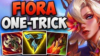 FIORA ONE-TRICK DOMINATES A CHALLENGER GAME! | FIORA TOP GAMEPLAY | Patch 14.24 S14