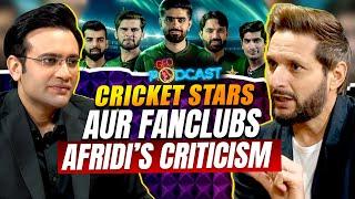 Cricket Stars & Fanclub | Shahid Afridi's criticism | Geo Podcast with Mubashir Hashmi