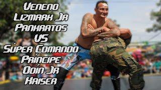 Veneno, Hijo de Lizmark y Pankratos VS Súper Comando, Príncipe Odín Jr y Kaiser *Apatlaco Fest*