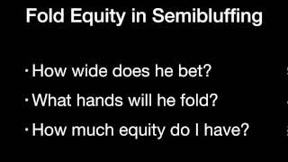 Introduction to Fold Equity