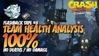 Crash Bandicoot 4: Team Health Analysis 100% Run - Flashback Tape #8 (No Deaths / No Damage)